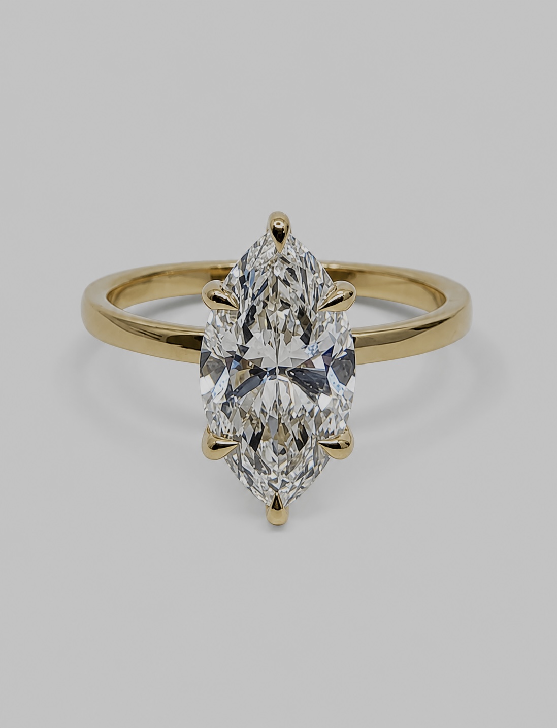3ct natural diamond engagement ring