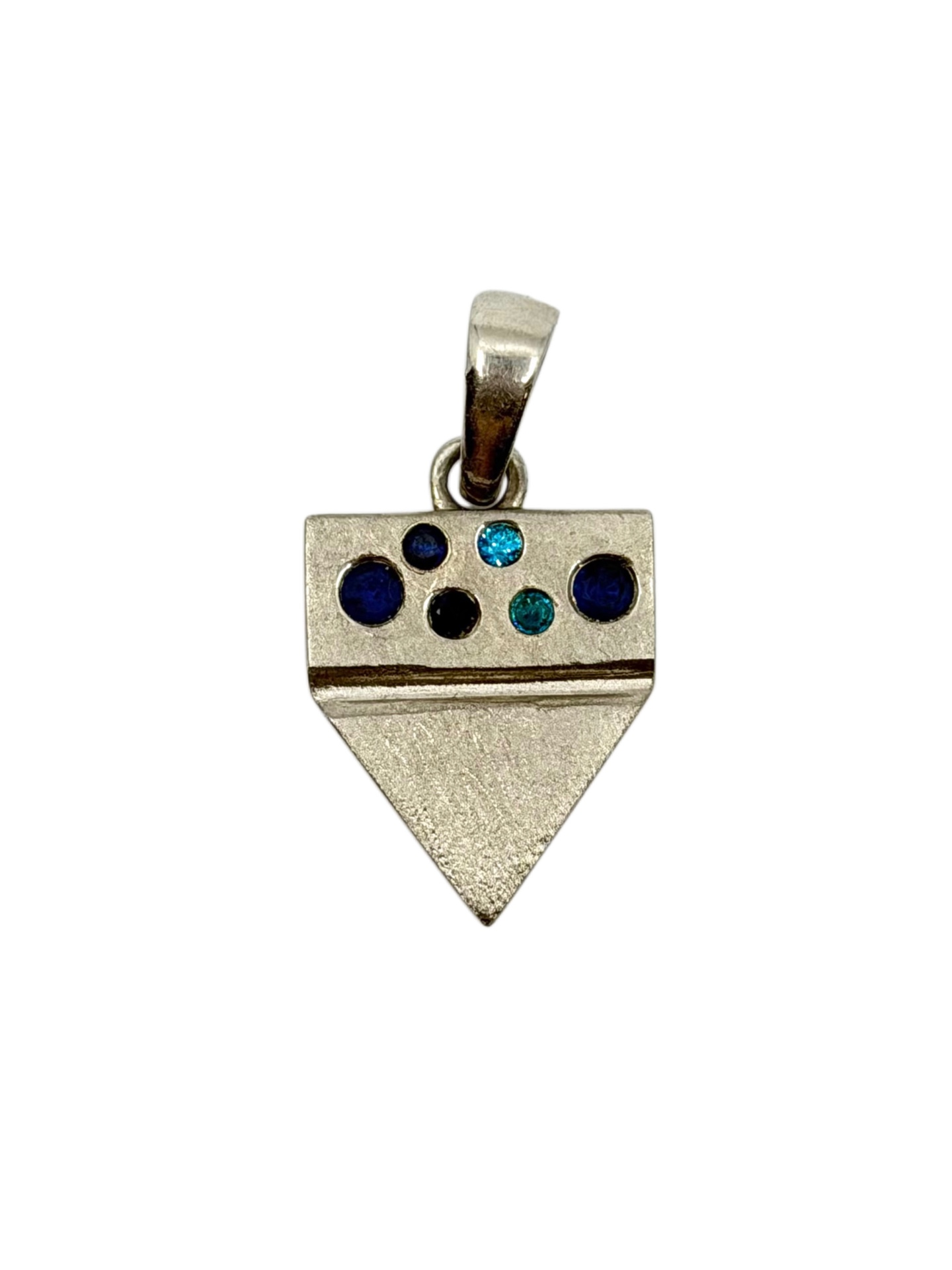 Silver Shark Tooth Pendant 1