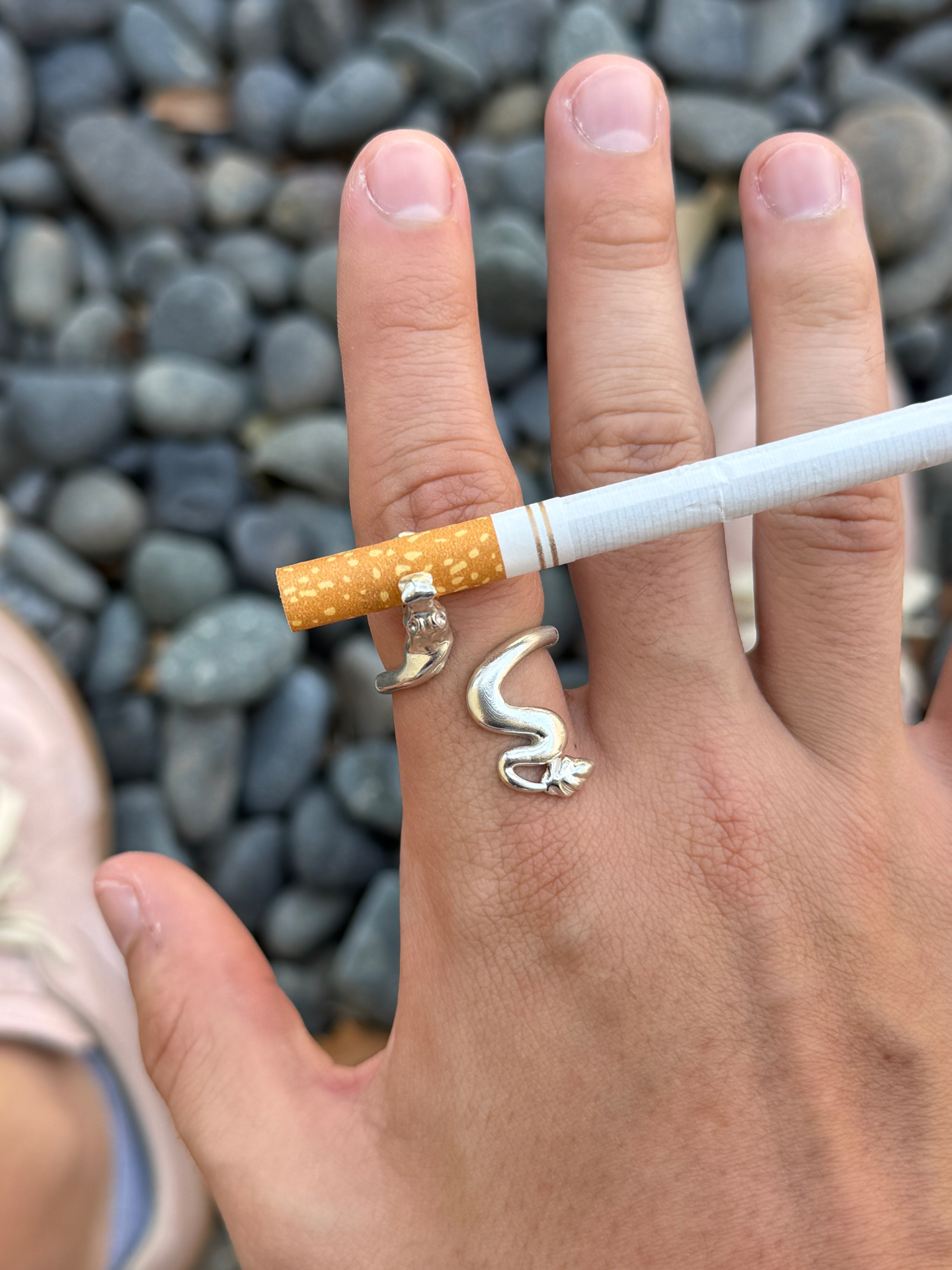 Silver Cigarette Ring 3