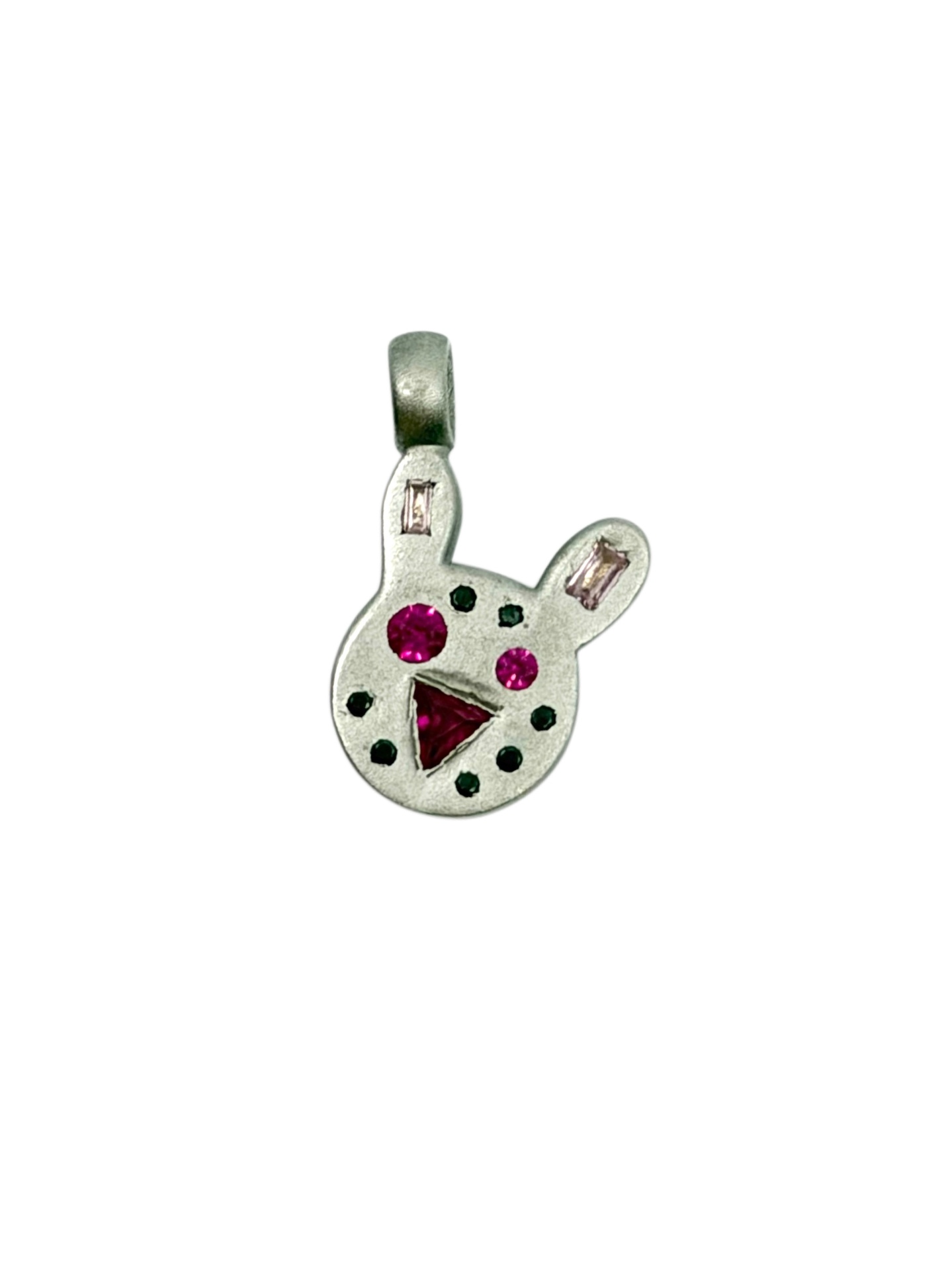 Silver Leopard Pendant 1