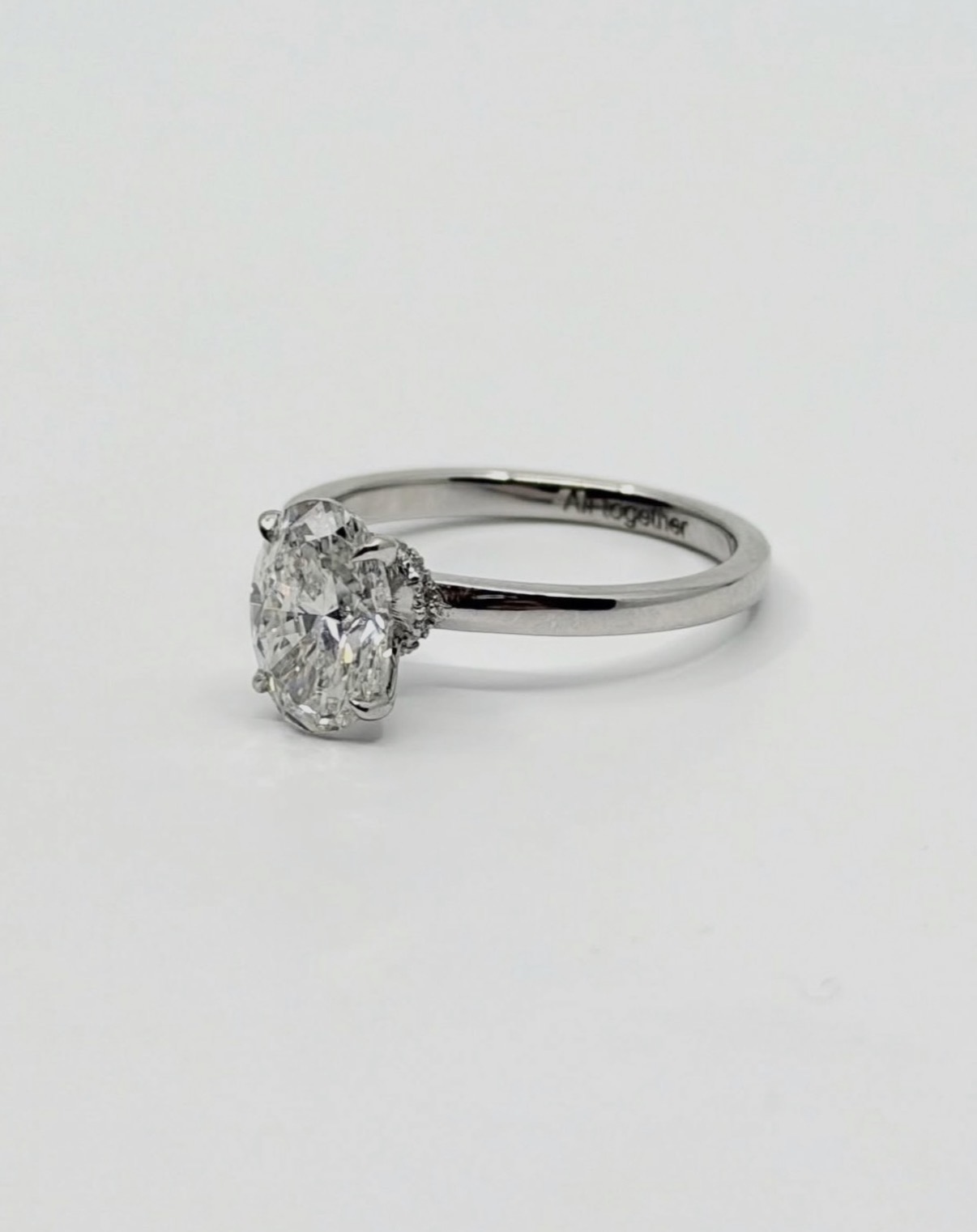 2ct natural diamond engagement ring 2