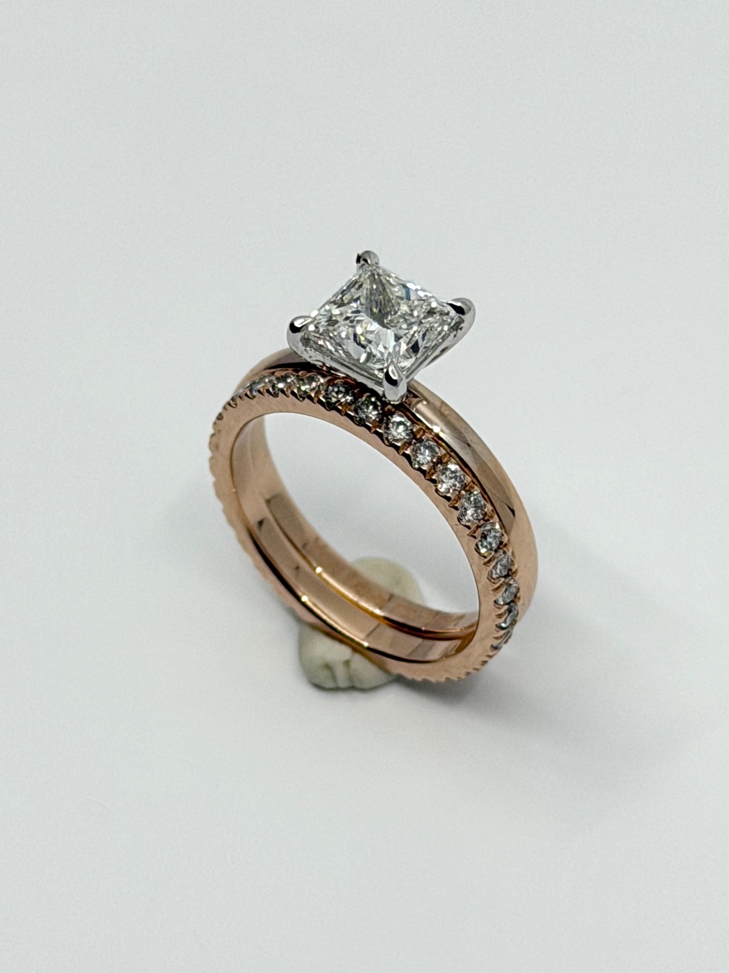 1ct natural diamond engagement ring