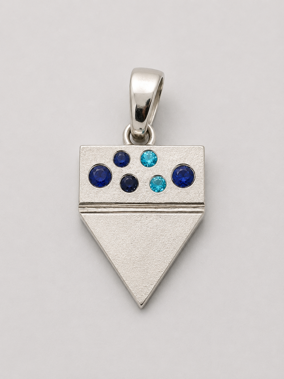 Silver Shark Tooth Pendant 1